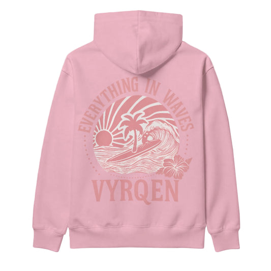 VYRQEN Pink Strike Hoodie
