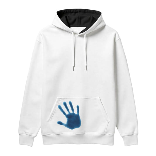 VYRQEN Blue Handprint Hoodie