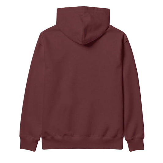Maroon Streetwear Pullover Hoodie
